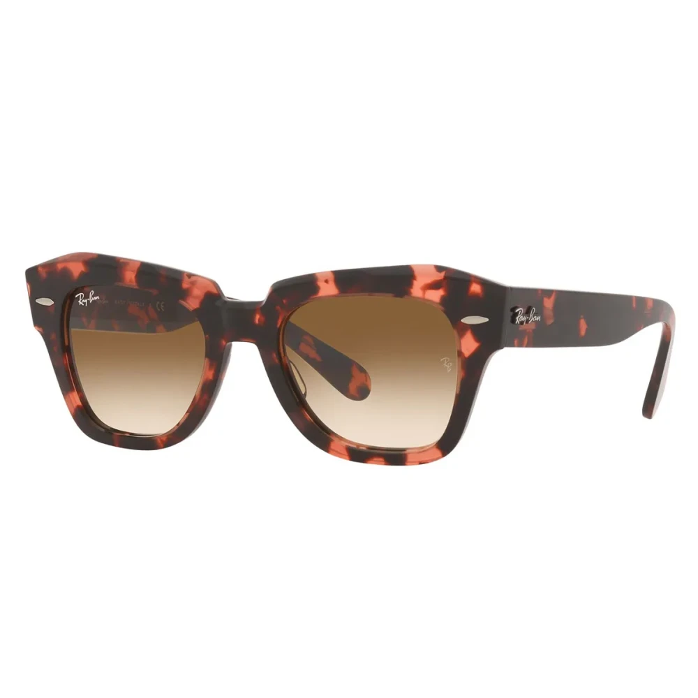 Ray-Ban - Authentische State Street Brille Premium-Qualität - Accessories - Unisex - Braun - 49 Mm - Bild 5