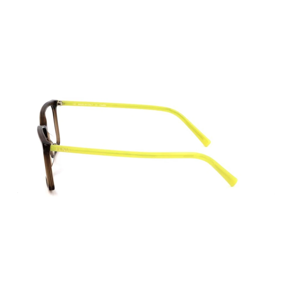 Fendi Bruine plastic frames met wijzerplaat Brown Heren