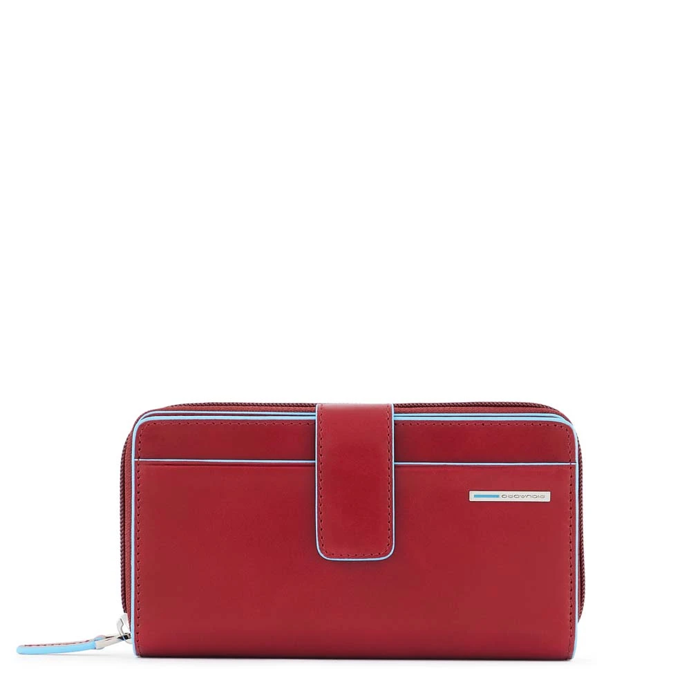 Piquadro Femme Rouge - Accessories > Wallets & Cardholders