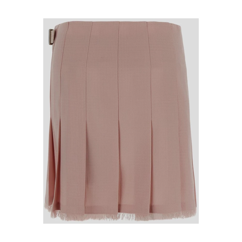 Burberry Short Skirts Pink Dames