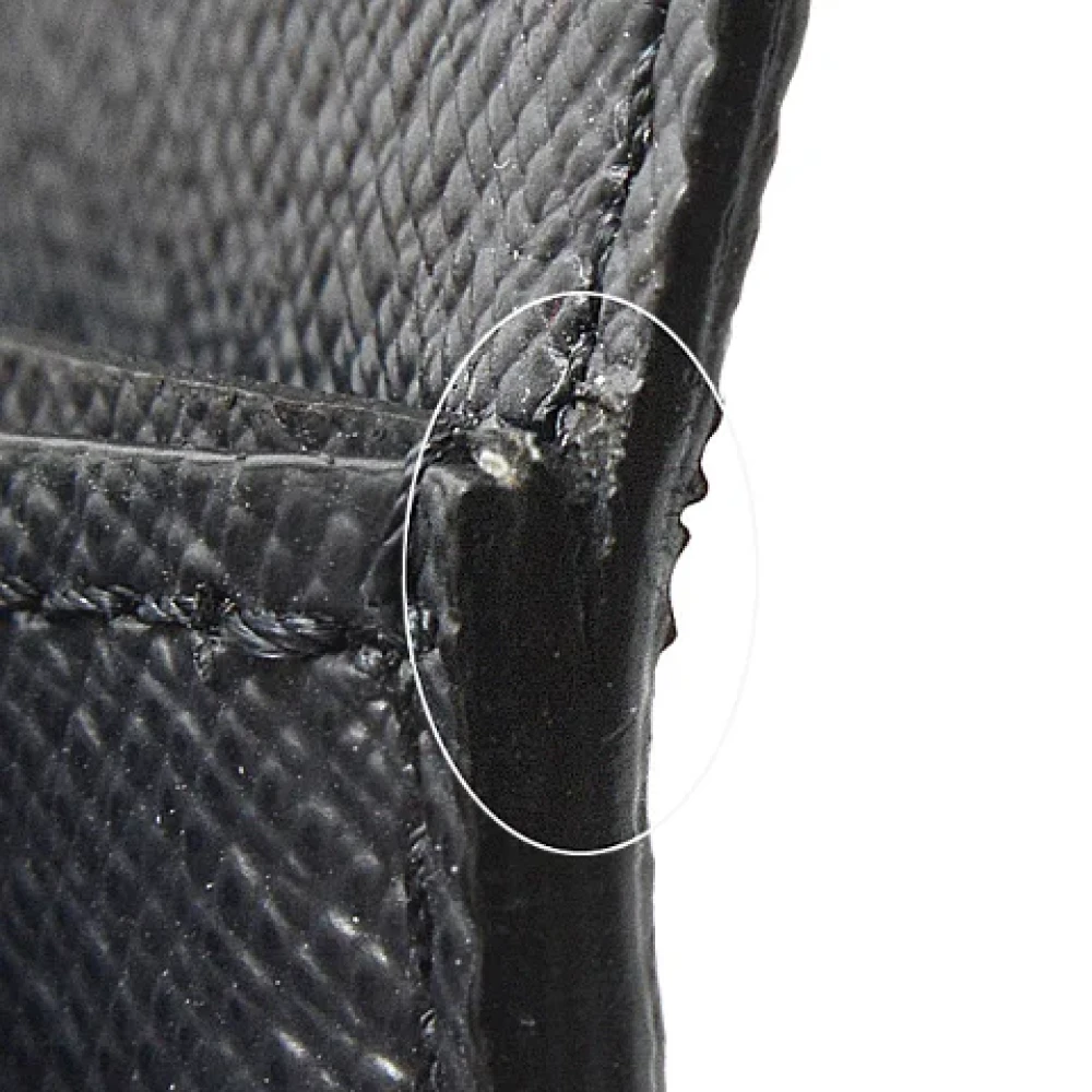 Louis Vuitton Vintage Pre-owned Canvas wallets Black Heren