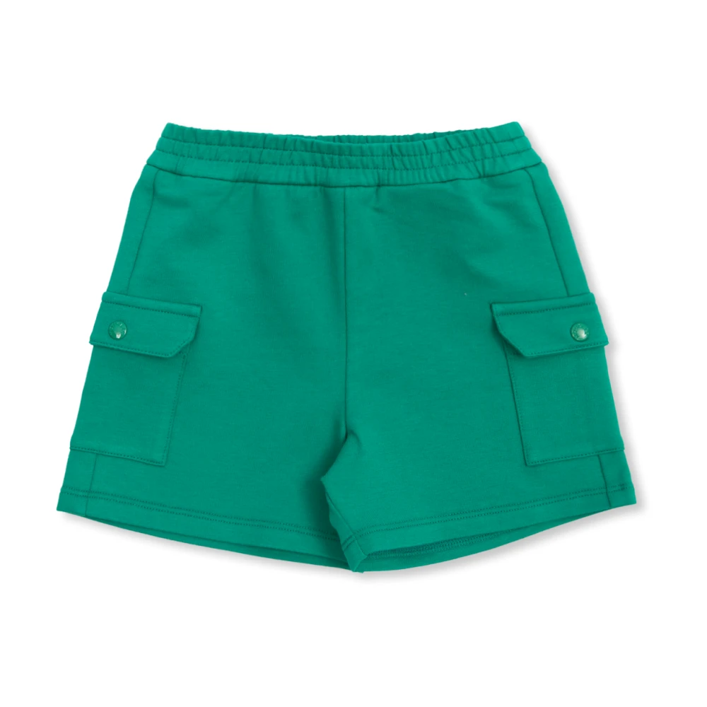 Moncler Shorts med logotyp Green, Unisex