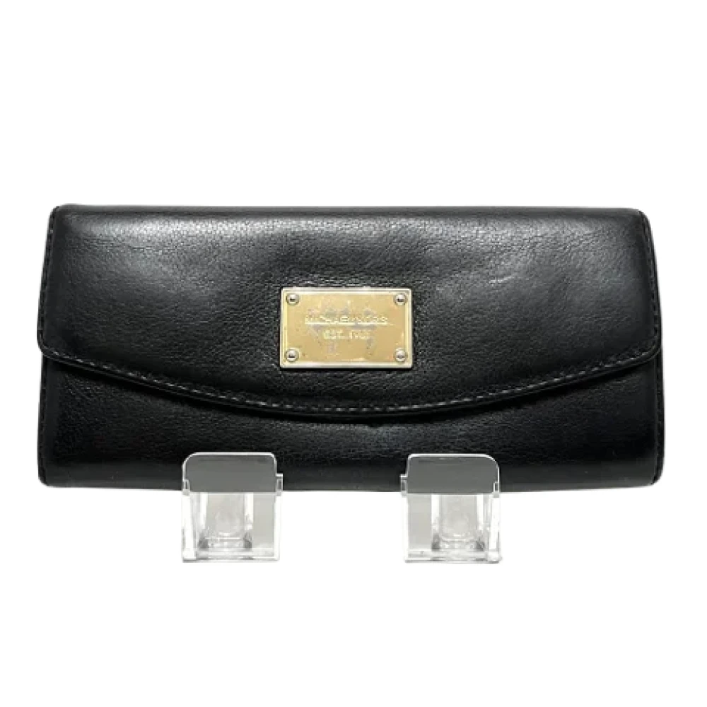 Michael Kors Pre-owned Leather wallets Black Dames