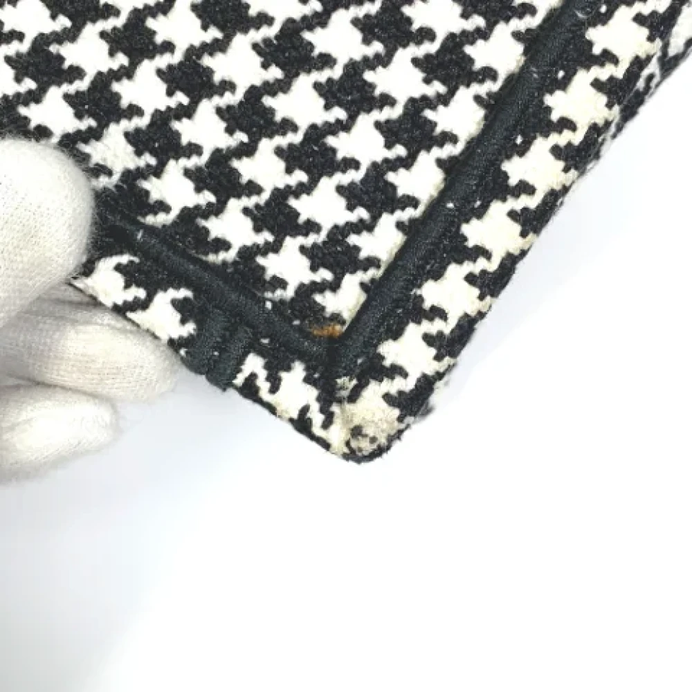 Dior Vintage Pre-owned Fabric dior-bags White Dames