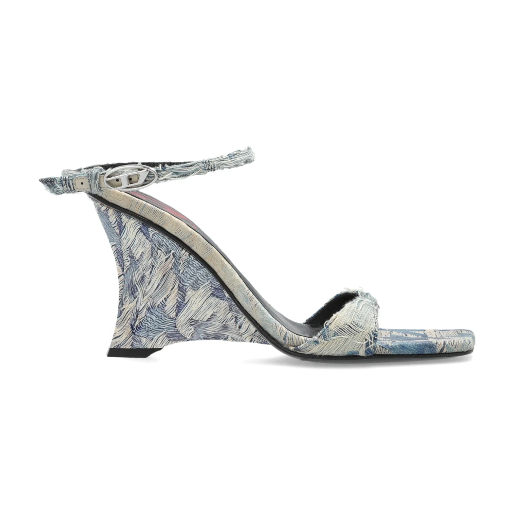 Diesel Donna Blu Scarpe, 36 Eu, New,