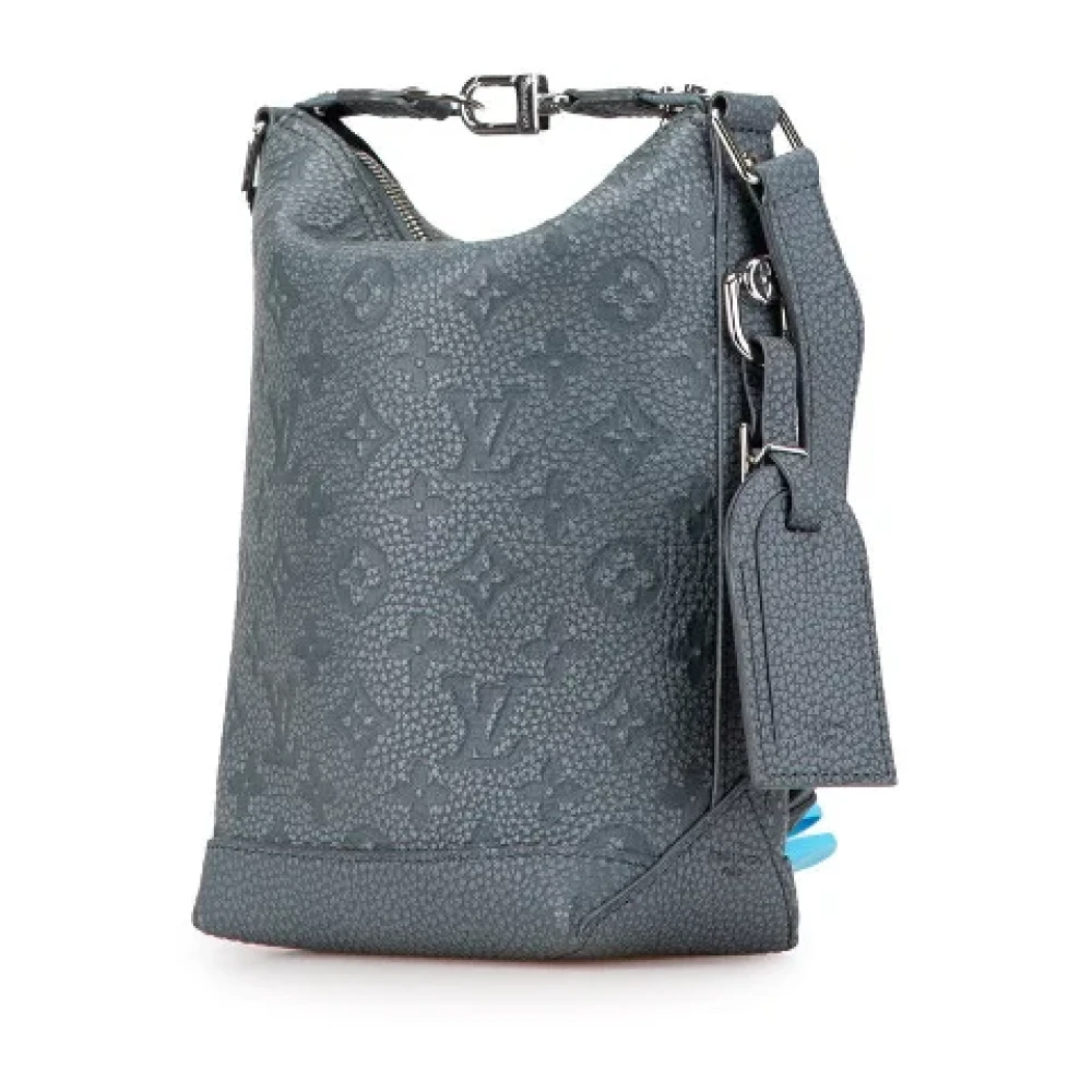 Louis Vuitton Vintage Pre-owned Leather louis-vuitton-bags Gray Dames