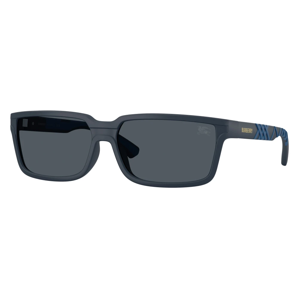 Burberry Blue/Grey Be4495d 424087 Man Sunglasses Injected Squared Normal - Image 3