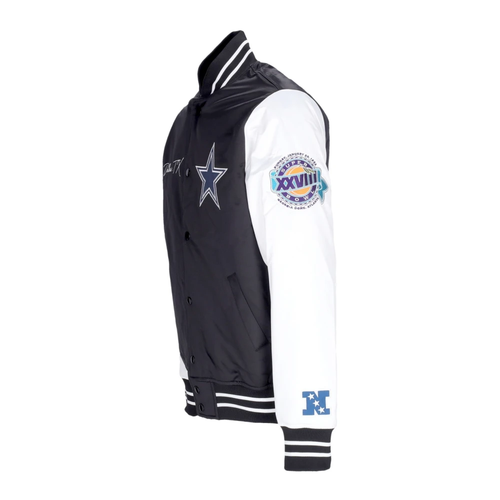 Mitchell & Ness Dallas Cowboys Bomberjack Black Heren