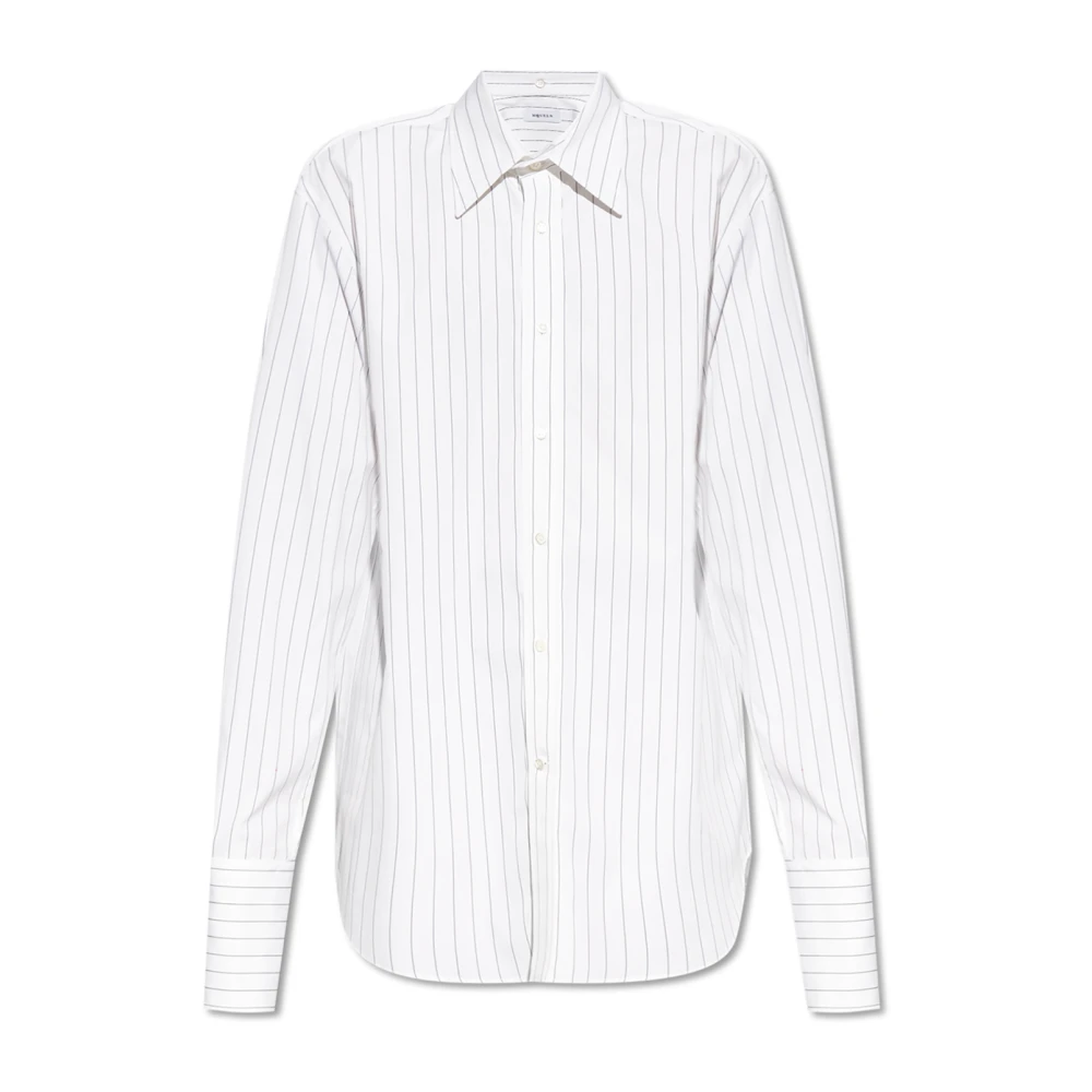 Alexander mcqueen Gestreept Overhemd White Heren