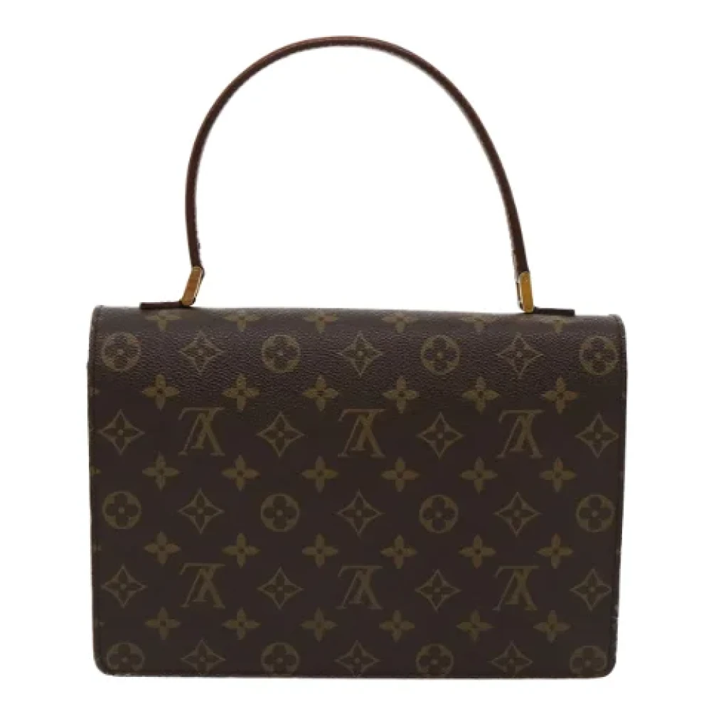 Louis Vuitton Vintage Pre-owned Canvas handbags Brown Dames