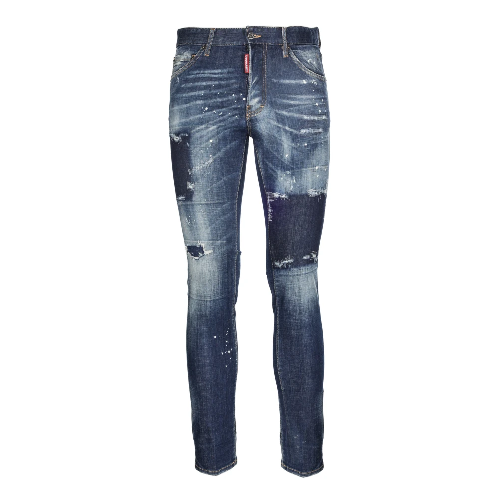 Dsquared2 Slim-fit Denim Jeans Blue Heren