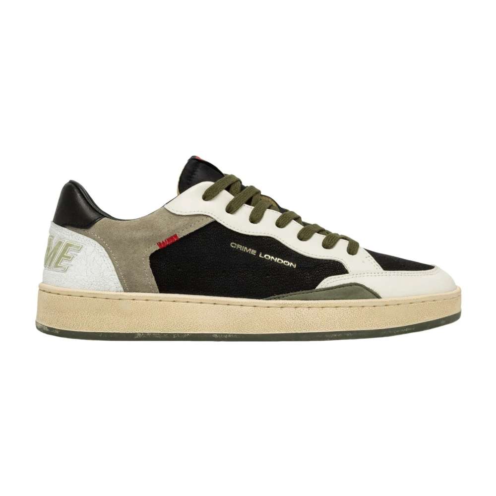 Crime London Lucky Green Chelsea Sneakers Multicolor Heren