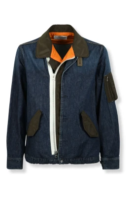 Denim x Nylon Twill Blouson