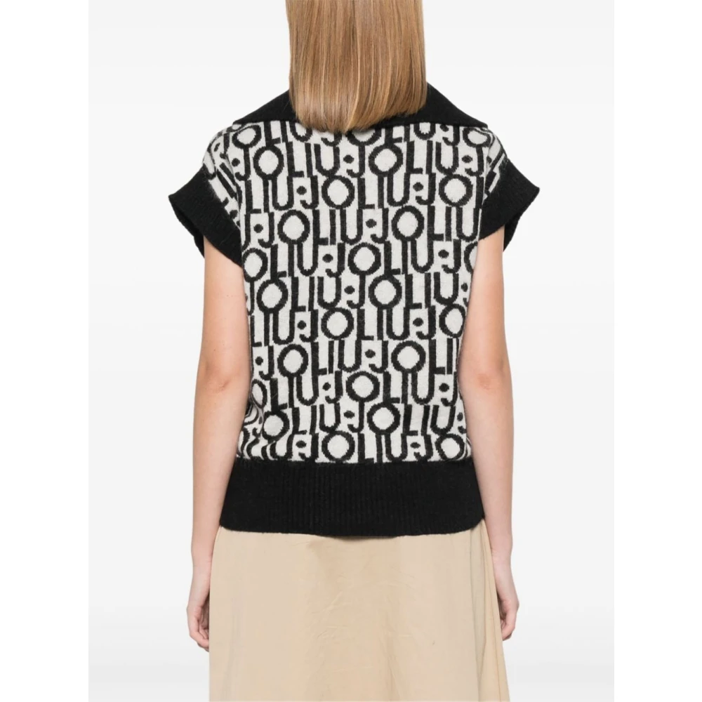 Liu Jo Nero Sweater Aw24 Dameskleding Black Dames