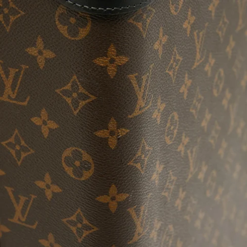 Louis Vuitton Vintage Pre-owned Coated canvas travel-bags Brown Heren