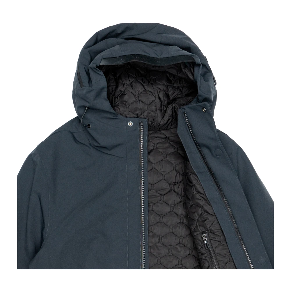 Krakatau Waterdichte winterparka met gerecyclede isolatie Gray Heren