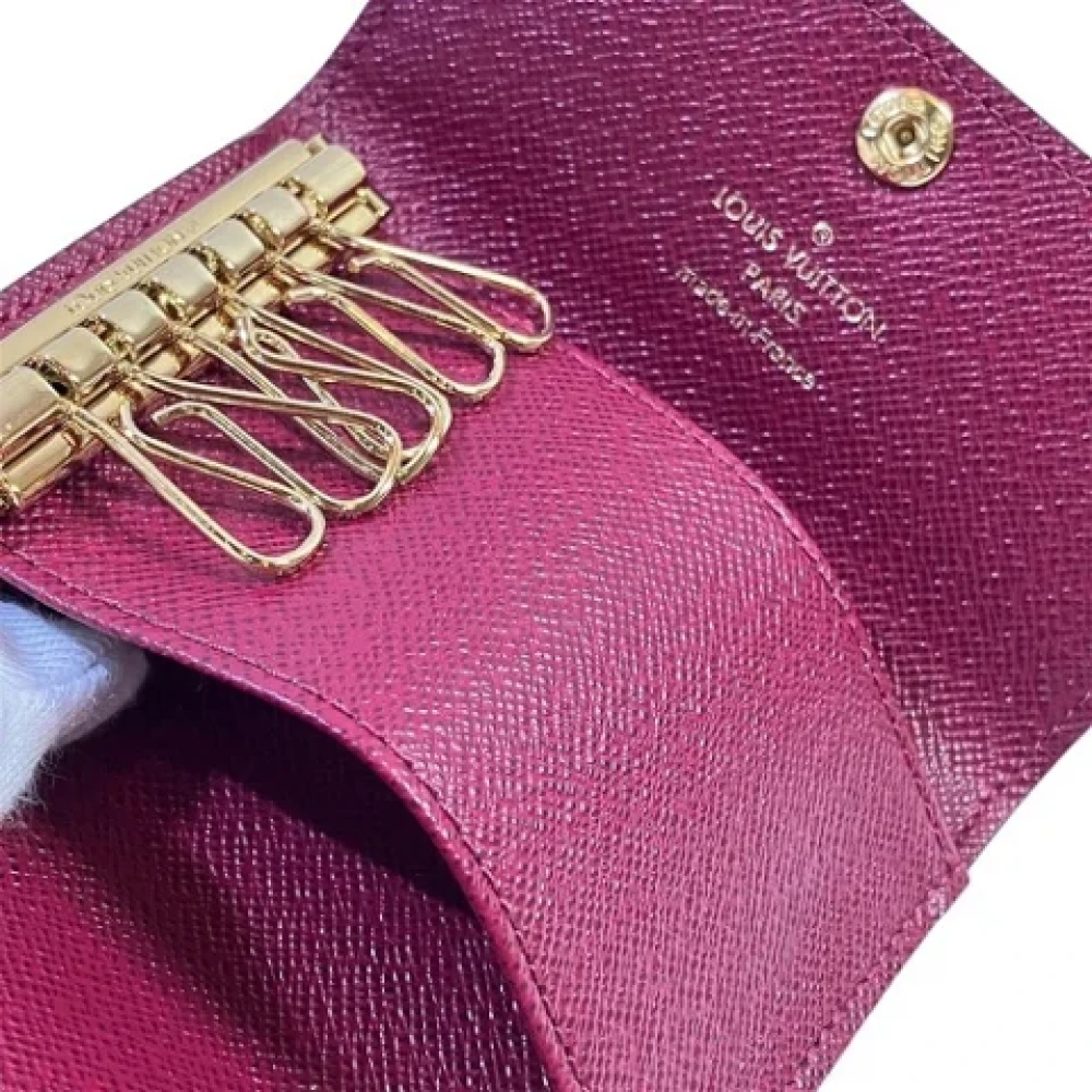 Louis Vuitton Vintage Pre-owned Fabric key-holders Brown Dames