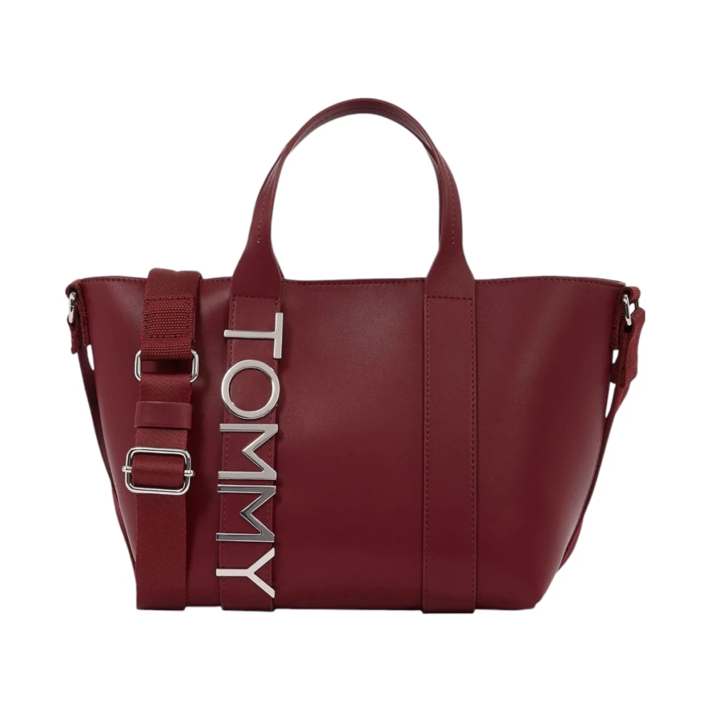 Tommy Hilfiger City Bold Mini Tote Tas Red Dames