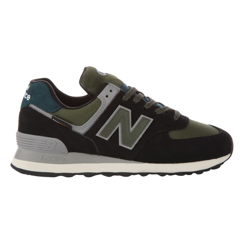 New Balance Women's Multicolor Sneakers,, 574 Black Grey Retro Trainers Size 5 Uk