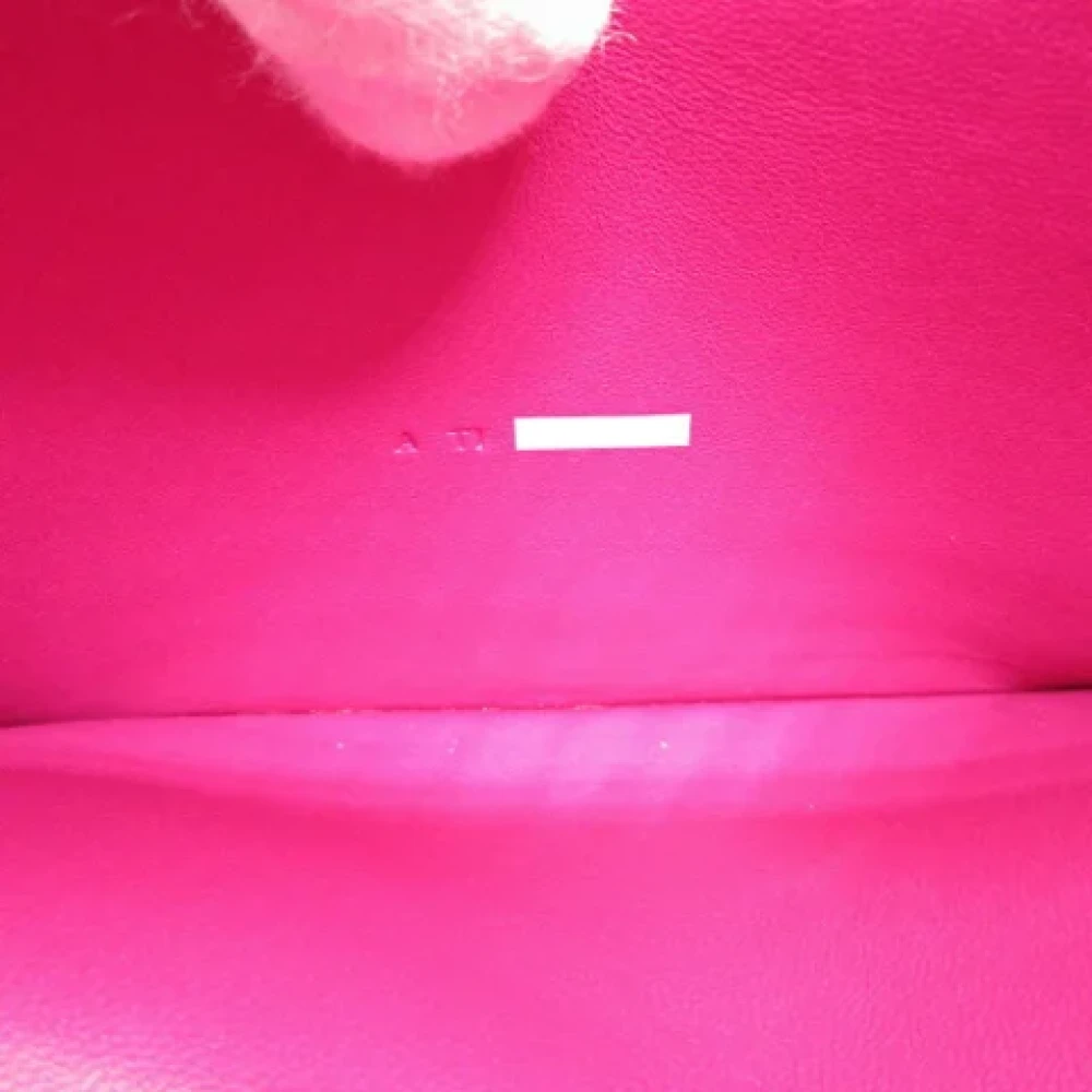 Hermès Vintage Pre-owned Leather wallets Pink Dames