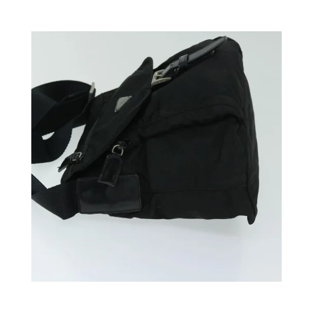 Prada Vintage Pre-owned Nylon prada-bags Black Dames