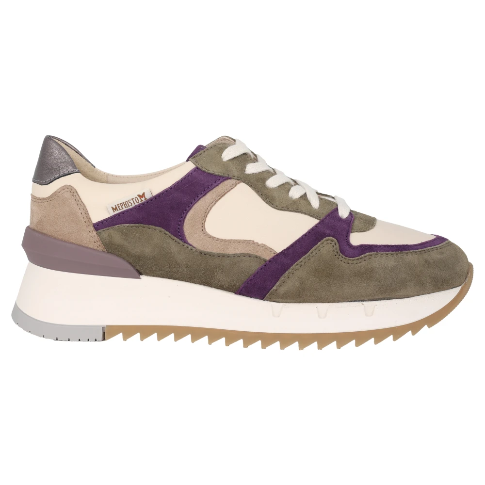 Mephisto Ergonomische veterschoen – Dames Schoenen Groen