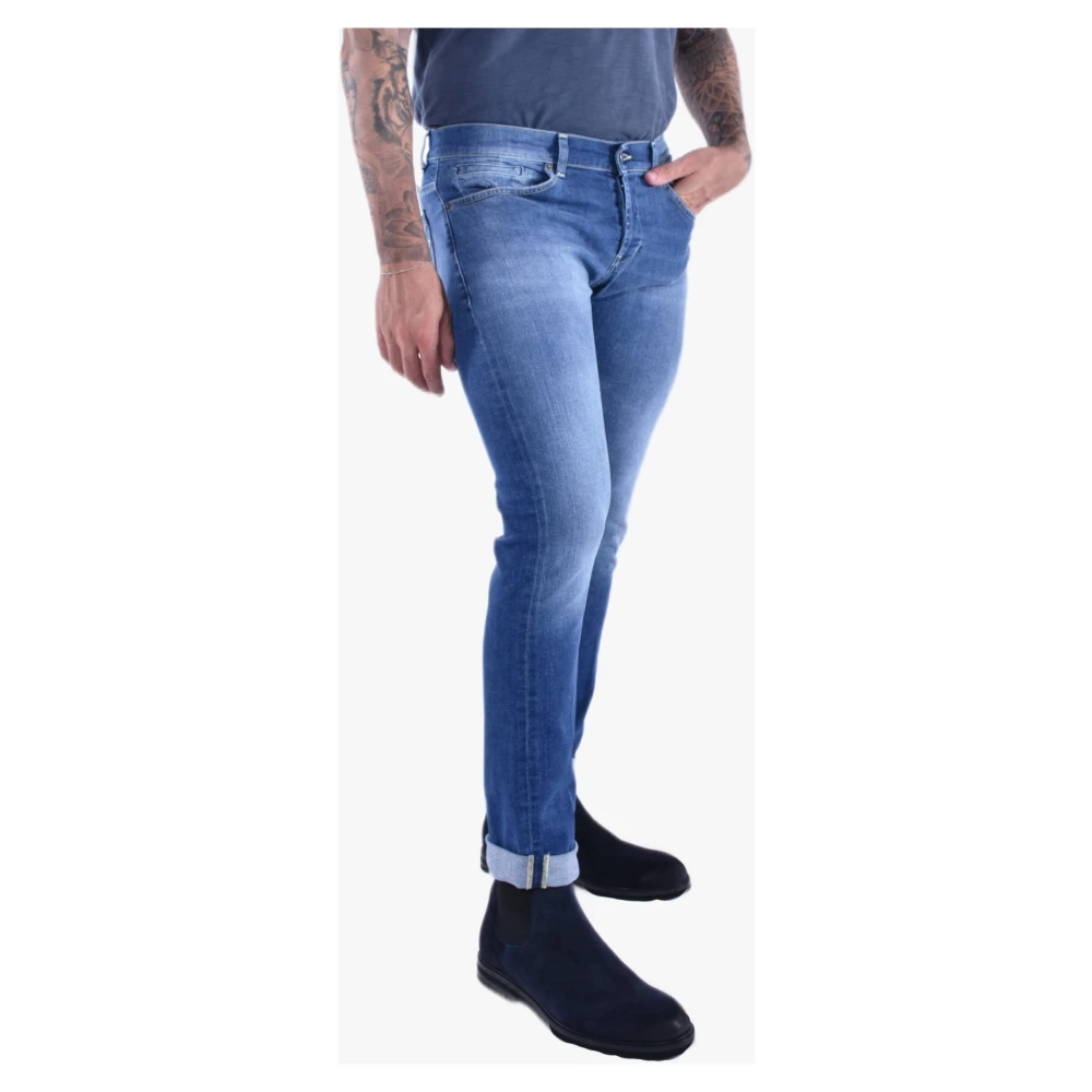 Dondup Skinny Denim Jeans voor Heren Blue Heren