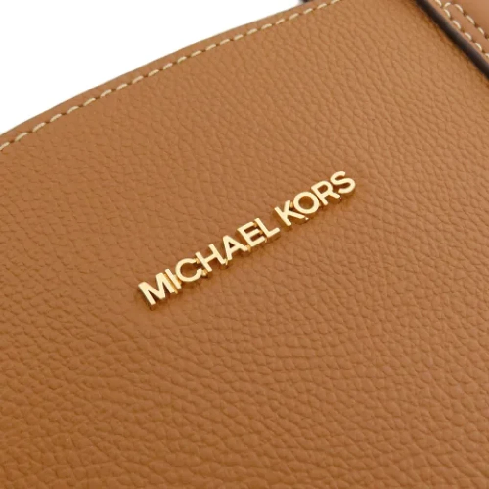 Michael Kors Pre-owned Leather totes Beige Dames