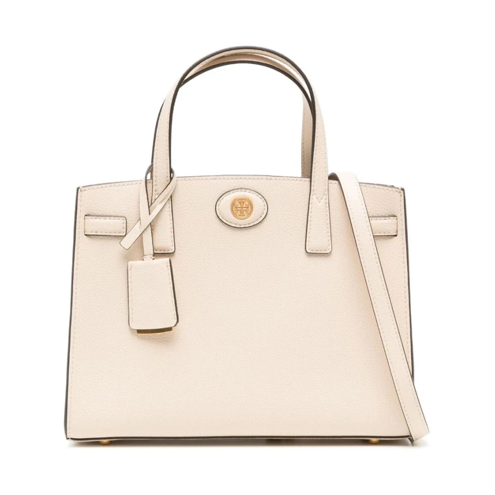 TORY BURCH Casual Beige Leren Schoudertas Beige Dames