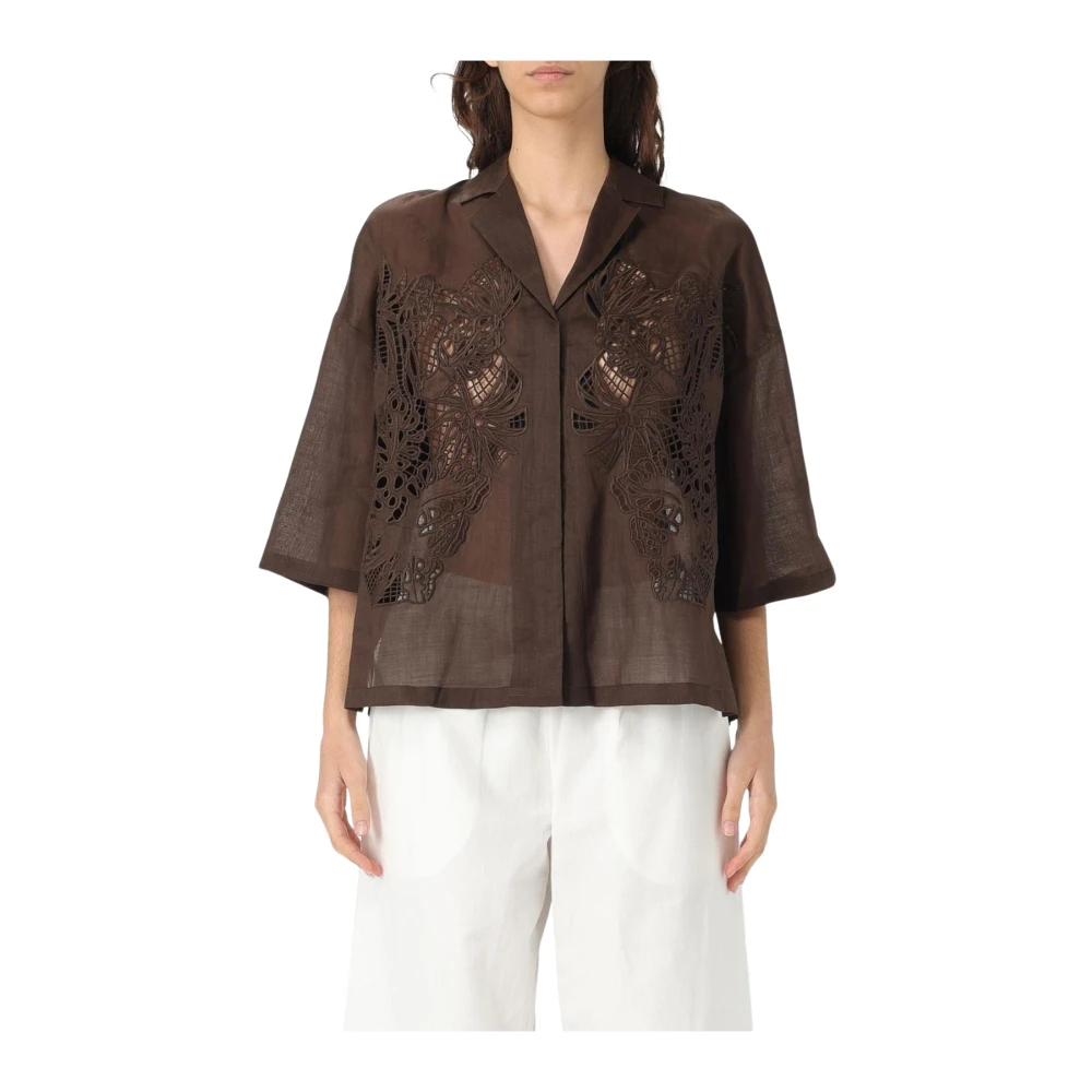 Blouses & Shirts > Shirts - - Max Mara Studio - Modalova