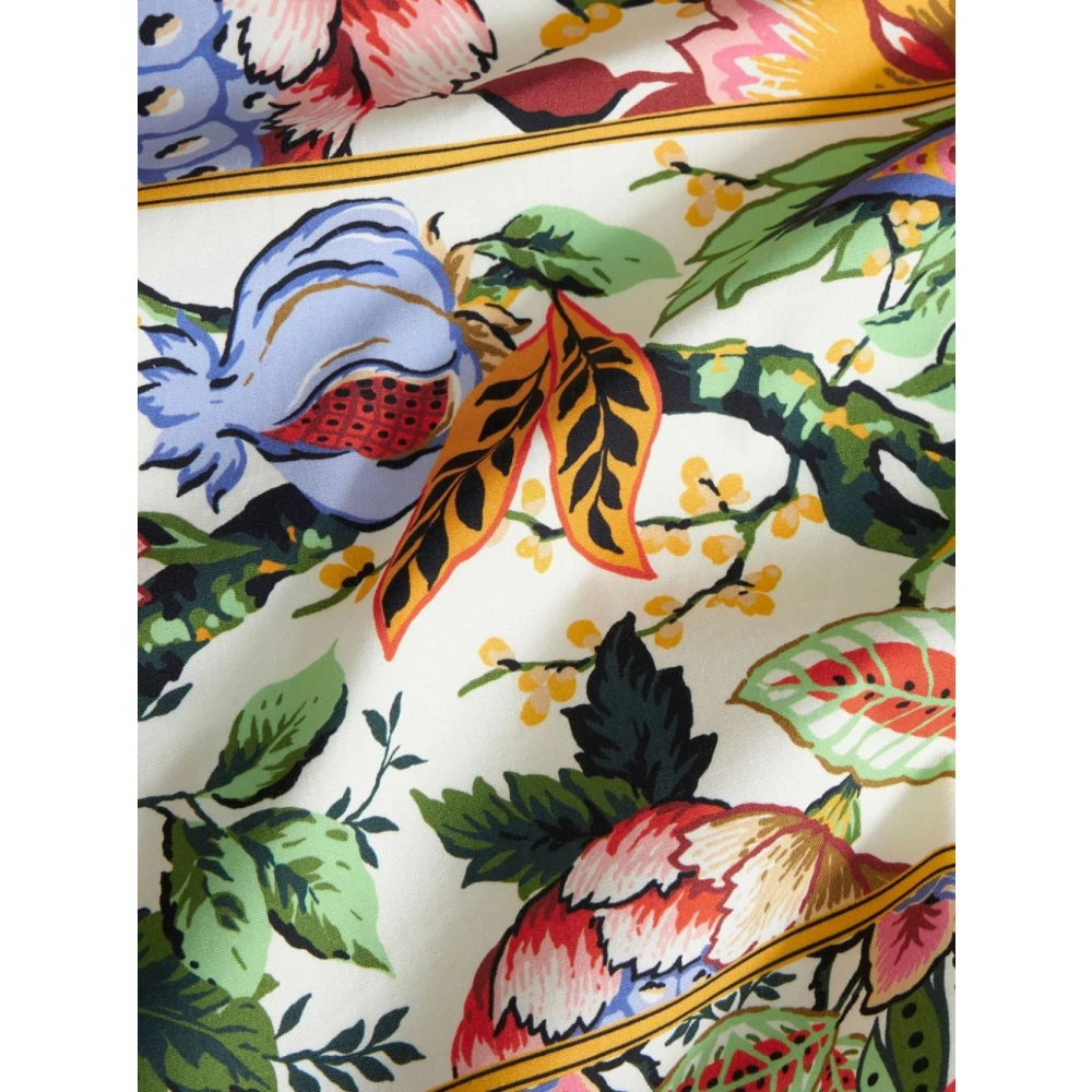 ETRO Bloemenprint Katoenen Overhemden Multicolor Dames