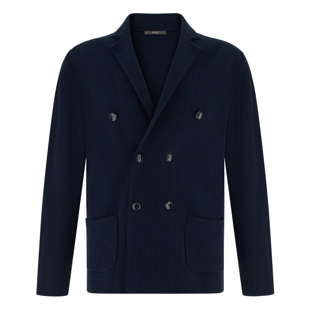 Boggi Milano Hombre Azul Jerseys, Talla: M