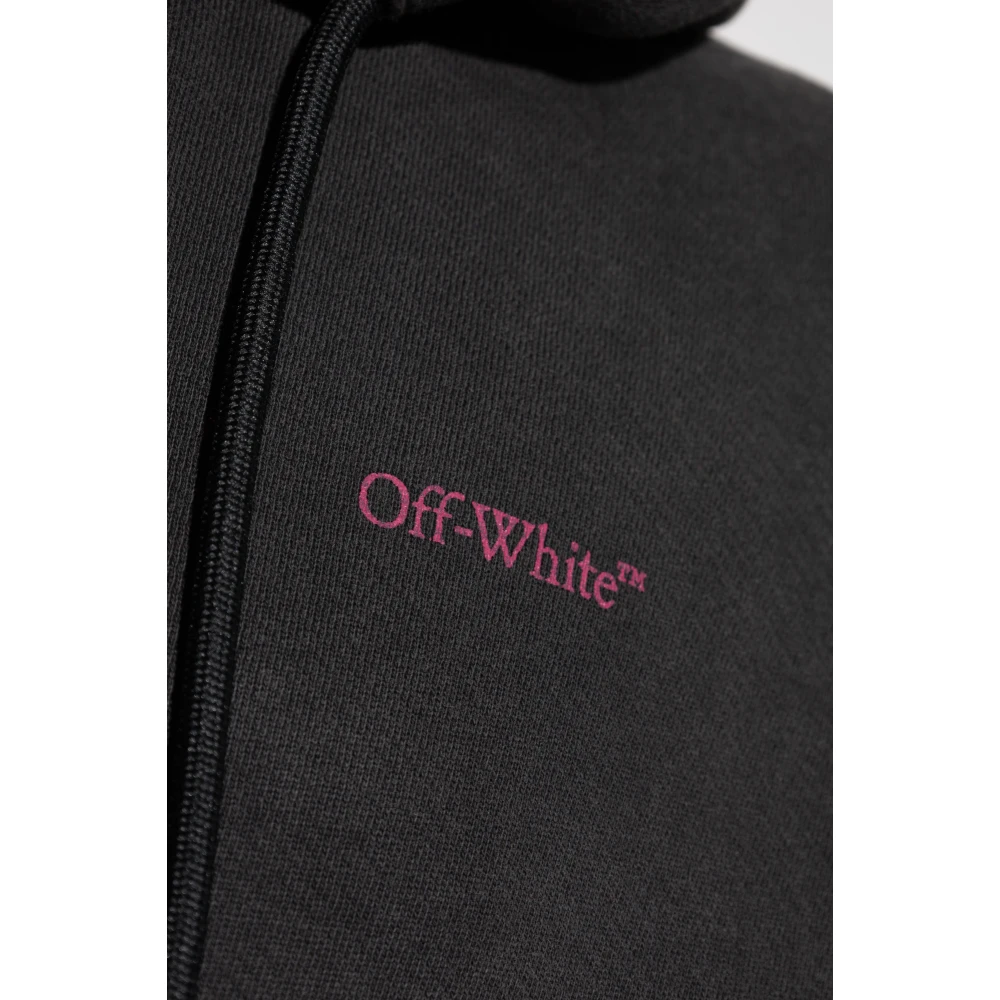 Off White hoodie Gray Heren