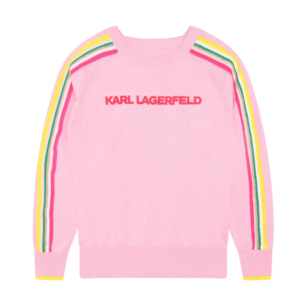 Karl Lagerfeld Rosa tröjor Pink, Flicka