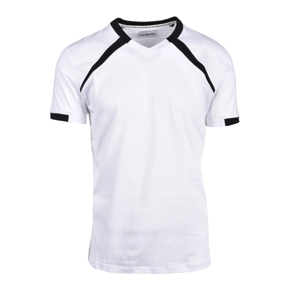 Bikkembergs Katoenen T-shirt White Heren