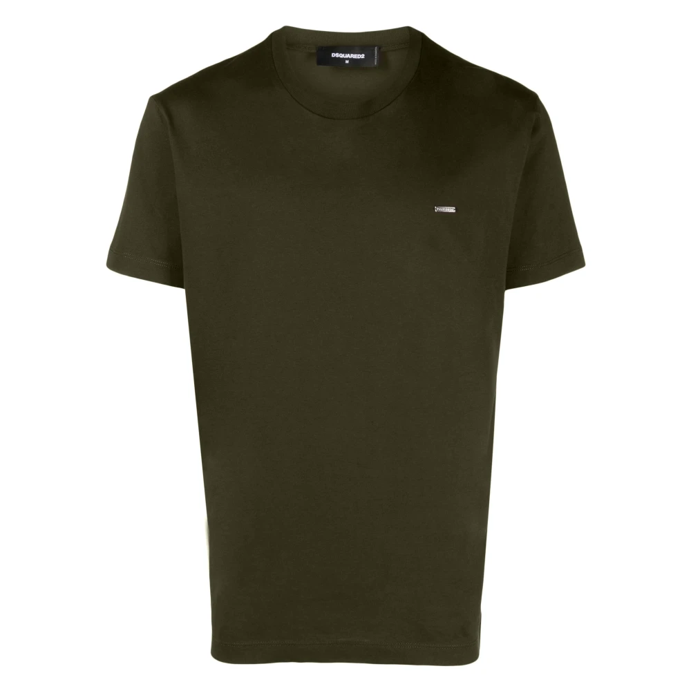 Dsquared2 Groene T-shirts en Polos Green Heren