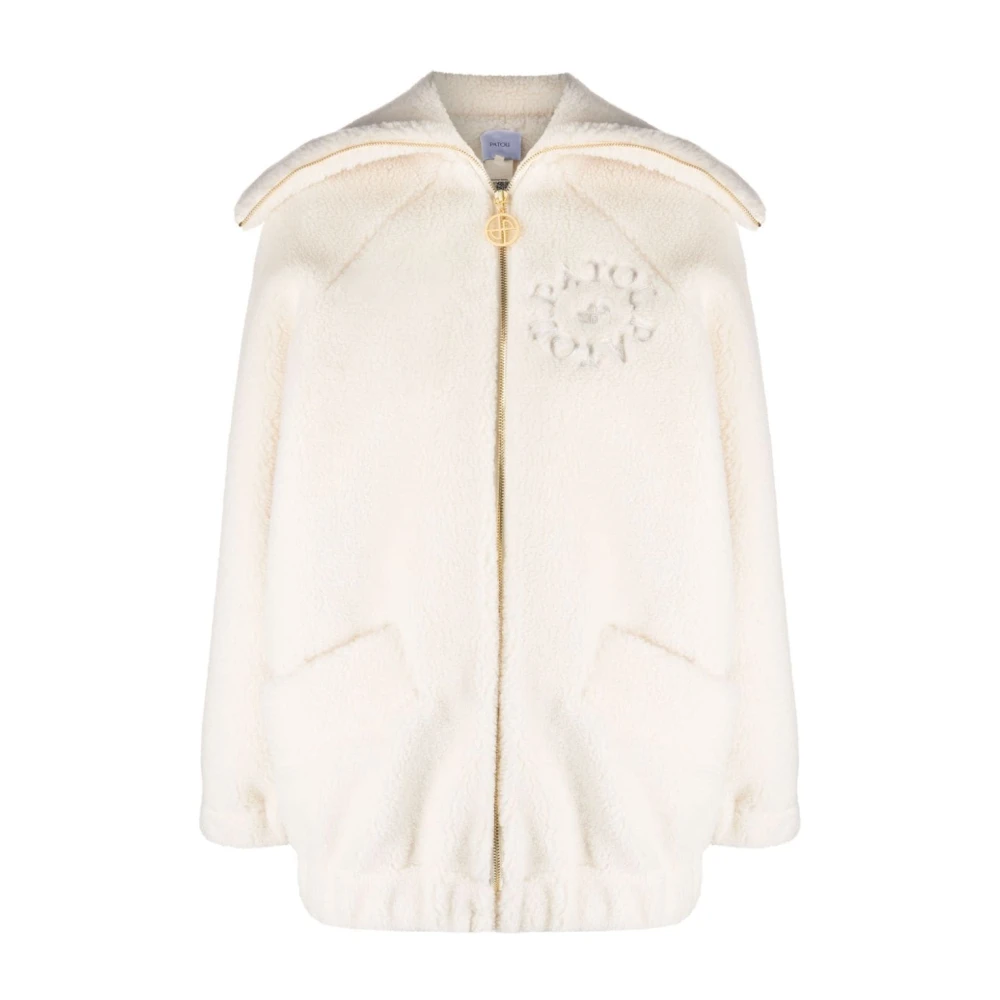 Patou Witte Parka voor Dames Aw23 White Dames