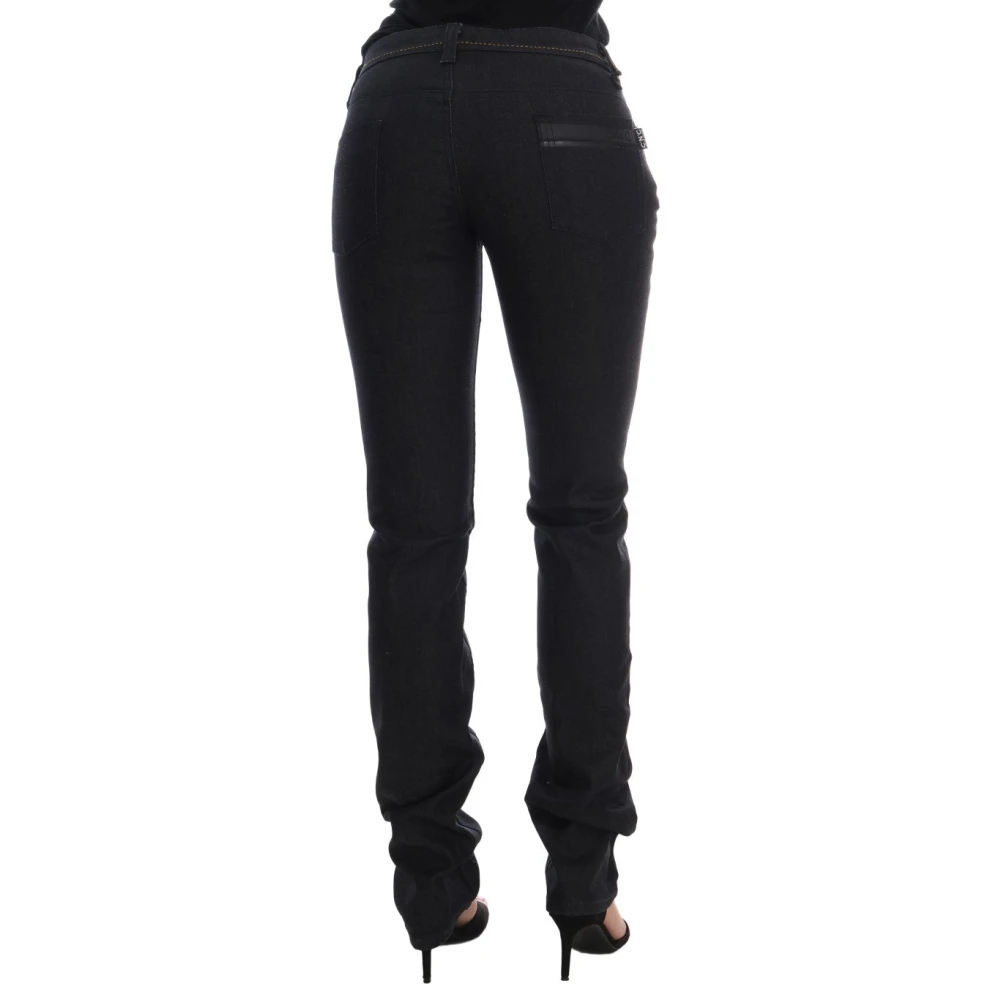 Costume National Donkerblauwe Super Slim Fit Jeans Blue Dames