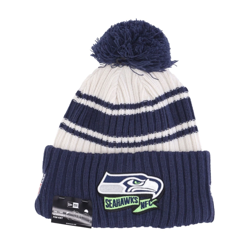 New era Seahawks Pom Beanie Hat Multicolor Heren