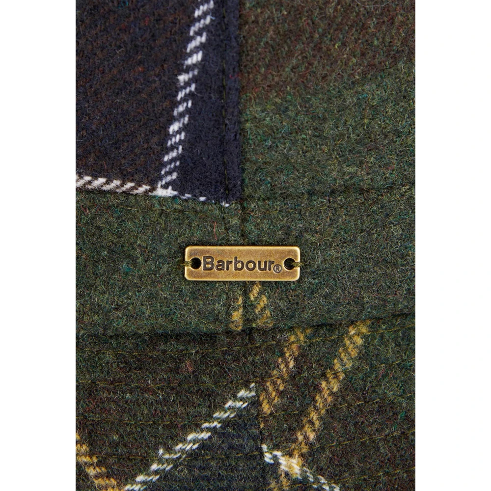 Barbour Heidi Tartan Sporty Hat Green Heren