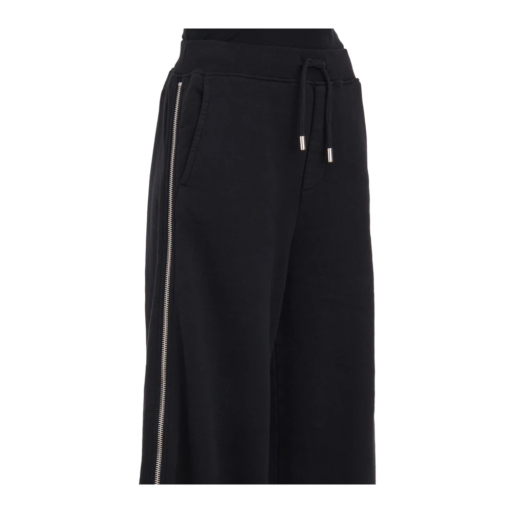 Dsquared2 Wijde Pijp Ritsbroek Black Dames