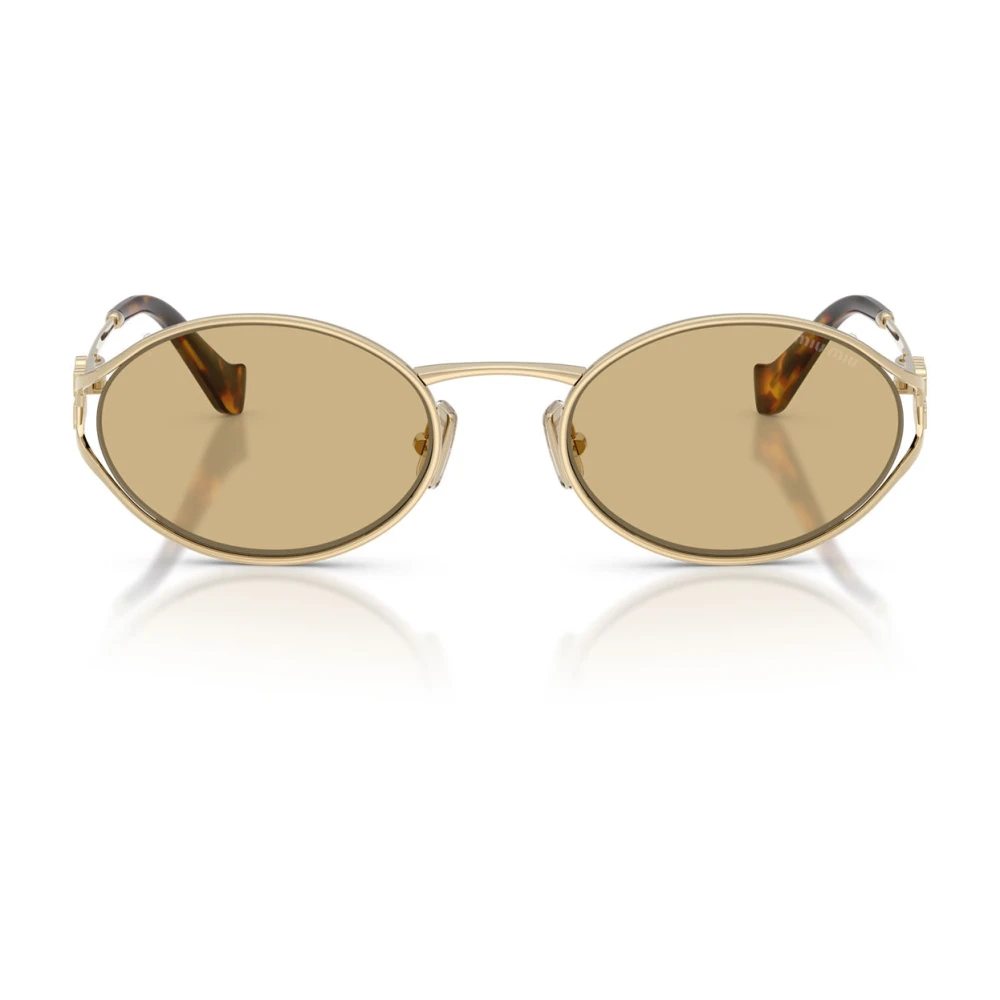 Miu Miu Unisex Gul Mu 52Ys Solglasögon