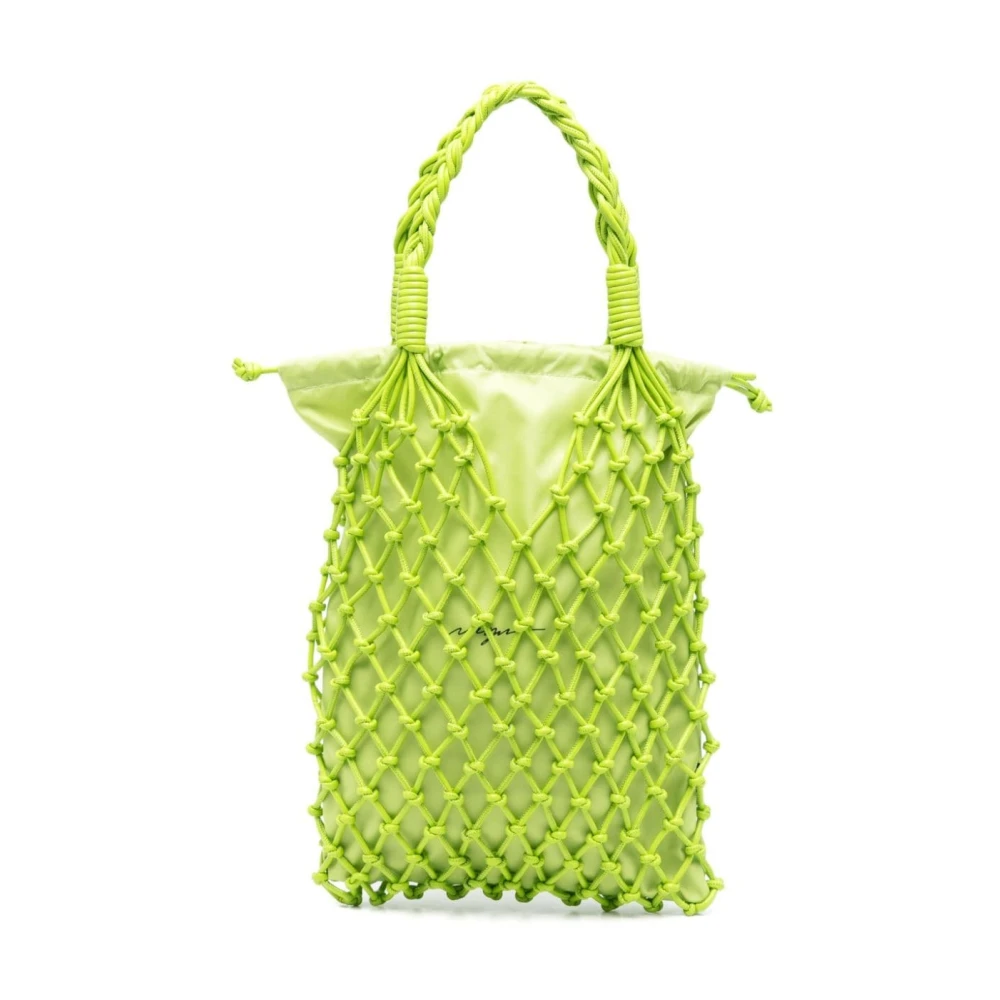 Msgm Polyester Tassen Green Dames
