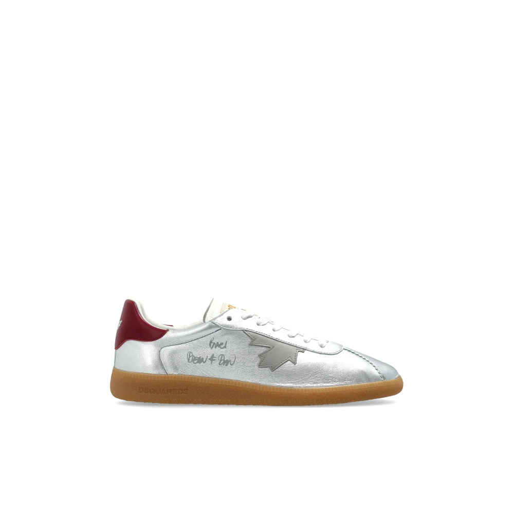 Dsquared2 Men's Gray Rebel Trainers - Sneakers - 8 Uk - Shoes