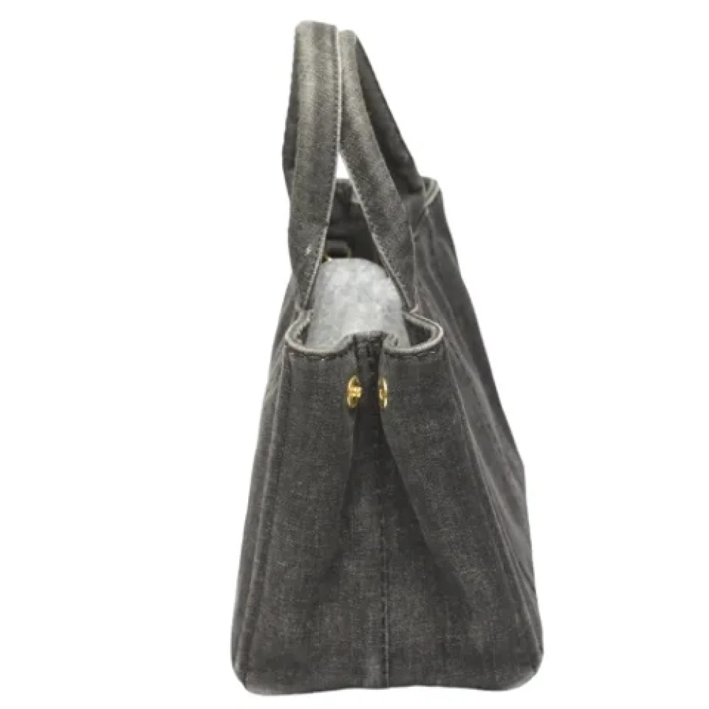 Prada Vintage Pre-owned Fabric prada-bags Gray Dames