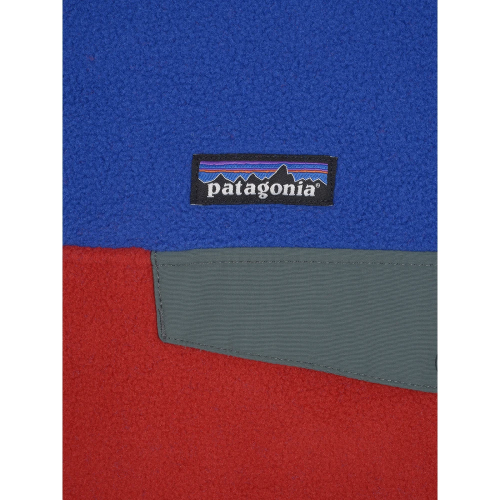 Patagonia Lichtgewicht Synchilla Snap-T Fleece Pullover Red Heren