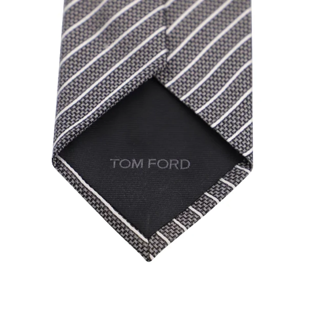 Tom Ford Pre-owned Cotton home-office Gray Heren