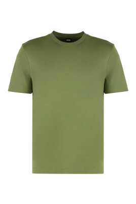 ribbed-collar-cotton-blend-t-shirt
