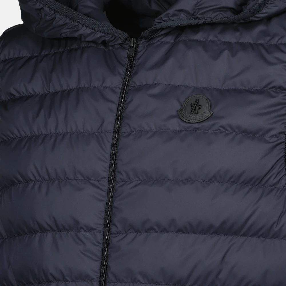 Moncler Omkeerbare windbreaker met gewatteerd vest Blue Heren