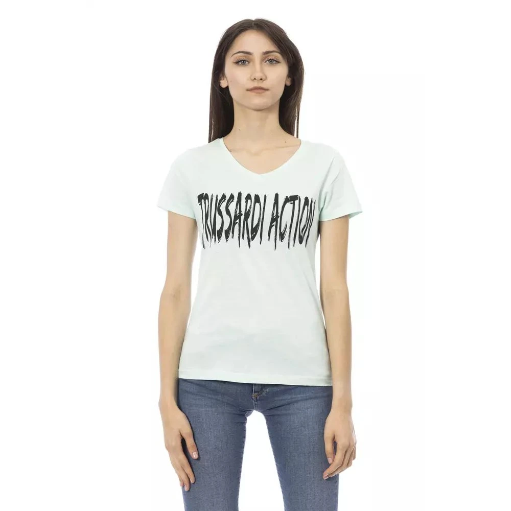 Trussardi Action, Damen, Shirts, 2Bt26, Blau, (S) - Bild 5